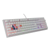 Genesis THOR 303 | Mechanical Gaming Keyboard | Wired | US | White | USB Type-A | Outemu Peach Silent