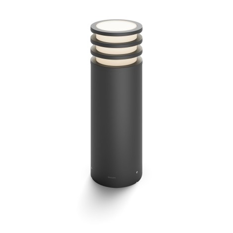 Philips Hue Lucca Outdoor Pedestal Lantern | E27 | 9 W | Warm white