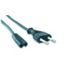 Cablexpert | Power cord (C7), VDE approved | Black Power plug type C