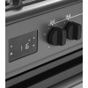 Ravanson KWGE-K90 Cheff Modern Black gas and electric cooker (black)