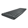 Logitech MK235 keyboard Mouse included USB QWERTY US International Grey