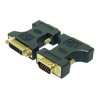 LogiLink® DVI Adapter DVI-I female - VGA DSUB male  | Logilink | Vga to dvi adapter | Black | HD DSUB 15-pin male | DVI-D (24+5) female