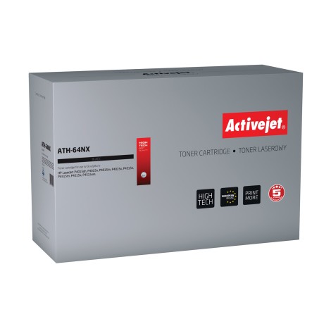 Activejet ATH-64NX Toner (replacement for HP 64X CC364X; Supreme; 24000 pages; black)