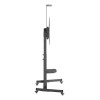 GEMBIRD TV floor stand with caster wheel