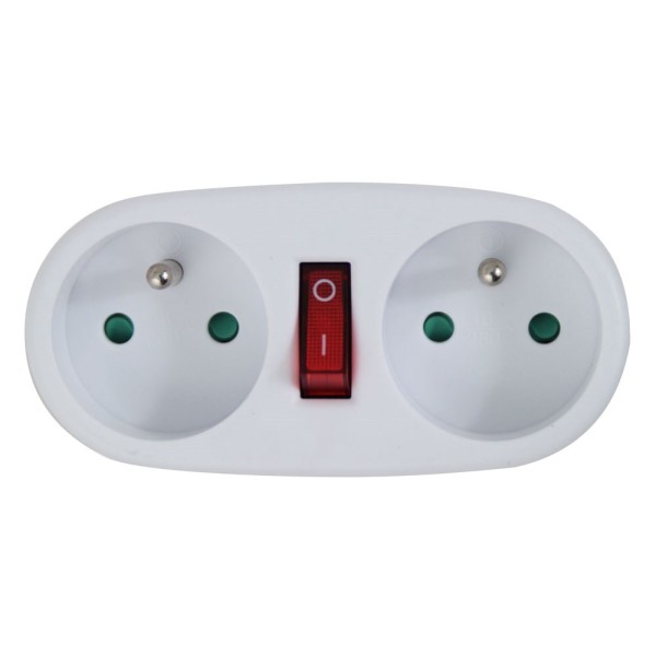 Esperanza ELK306W Electrical splitter 2 GN. ...