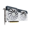 Asus | DUAL-RTX4060-O8G-WHITE | NVIDIA | 8 GB | GeForce RTX 4060 | GDDR6 | HDMI ports quantity 1 | PCI Express 4.0 | Memory clock speed 17000 MHz