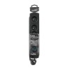 Qoltec 50104 surge protector 4 AC outlet(s) 230 V 1.5 m Black