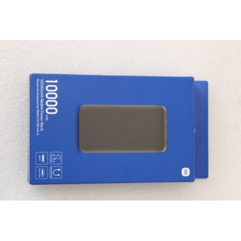 SALE OUT. Redmi 10000mAh Power Bank - Black | Xiaomi | Redmi Power Bank | 10000 mAh | USB, USB-C | Black | DEMO