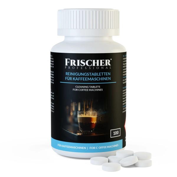 Cleaning tablets for coffee machines Frischer ...