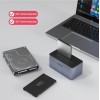 UNITEK S1304A storage drive docking station USB 3.2 Gen 1 (3.1 Gen 1) Type micro-B Grey