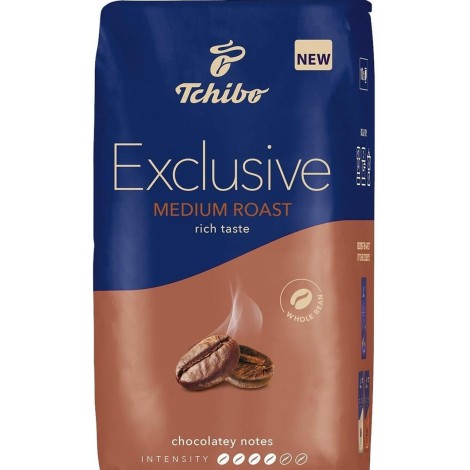 TCHIBO EXCLUSIVE MEDIUM ROAST coffee beans 1000G