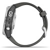 Garmin fēnix 7S Pro 3.05 cm (1.2") MIP 42 mm Digital 240 x 240 pixels Touchscreen Silver Wi-Fi GPS (satellite)