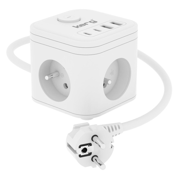 KERG SMART – 3-SOCKET POWER STRIP ...