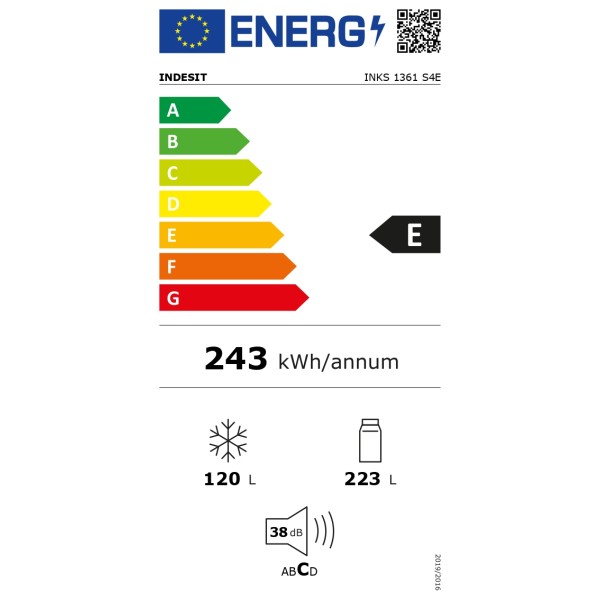 INDESIT Refrigerator | INKS 1361 S4E ...