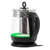 Adler Kettle | AD 1299 | Electric | 2200 W | 1.5 L | Glass | 360° rotational base | Black