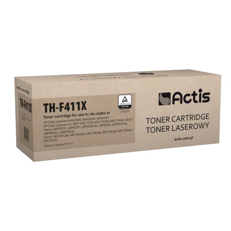 Actis TH-F411X toner (replacement for HP 410X CF411X; Standard; 5000 pages; cyan)