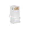 Lanberg | RJ45 Cat. 5/5e UTP Plug 8P8C, 20 pcs | Transparent