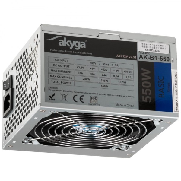 Akyga AK-B1-550 power supply unit 550 ...