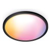 WiZ Smart WiFi SuperSlim Ceiling 545mm, Black | 32 W | 2200-6500 K (RGB)