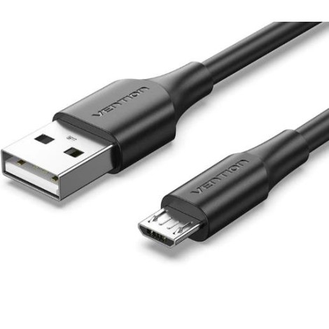 CABLE USB2.0 TO MICRO-B/0.25M BLACK CTIBC VENTION