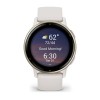 SMARTWATCH VIVOACTIVE 5/IVORY/GOLD 010-02862-11 GARMIN
