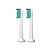 Philips | Standard Sonic toothbrush heads | HX6012/07 | Heads | For adults | Number of brush heads included 2 | Number of teeth brushing modes Does not apply