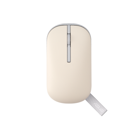 Asus Marshmallow Mouse | MD100 | Mouse | 2.4 GHz, Bluetooth | Beige