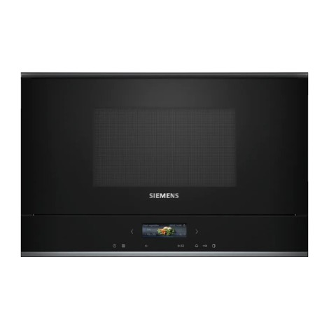 Siemens iQ700 BE732R1B1 microwave Black Combination microwave Built-in 21 L 900 W