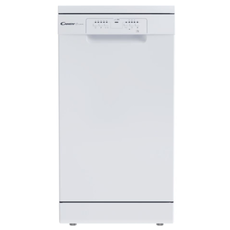 Dishwasher | CDPH 2L1049W-01 | Free standing | Width 45 cm | Number of place settings 10 | Number of programs 5 | Energy efficiency class E | White