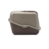 SAVIC Nestor Grey-Brown - Covered Cat Litter Box - 56x39x38.5 cm - 1 pc