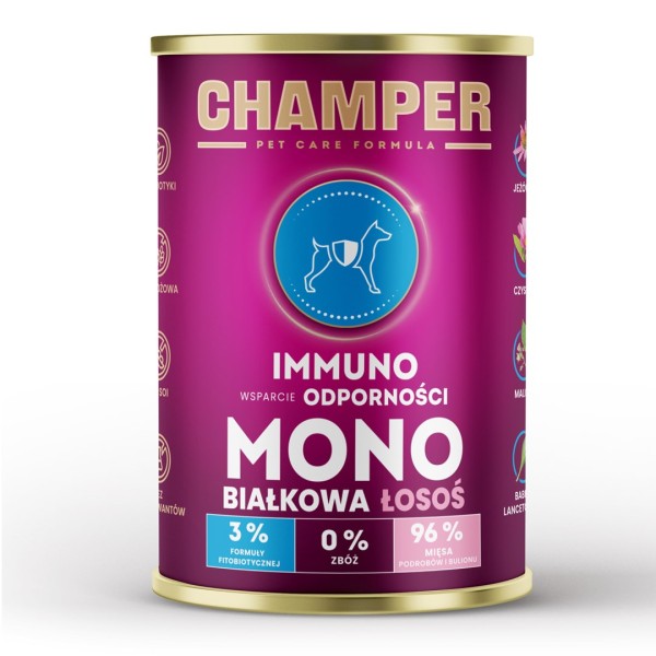 CHAMPER Immuno Salmon - wet dog ...