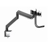 Gembird MA-DA3-03 monitor mount / stand 68.6 cm (27") Black Desk