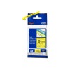 Brother | TZe-621 Laminated Tape | Black on Yellow | TZe | 8 m | 9 cm