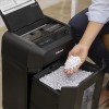 Fellowes Auto Feed Shredder AutoMax 80M | Mini-Cut | AutoMAX 80M | Black | 17 L | Paper shredding | Credit cards shredding