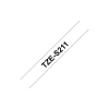Brother | TZe-S211 Strong Adhesive Laminated Tape | Black on White | TZe | 8 m | 6 cm