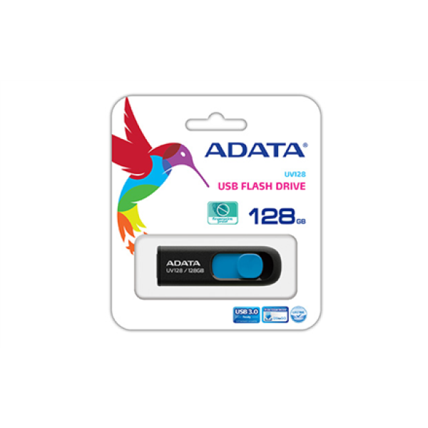 ADATA UV128 128GB USB3.0 Stick Black