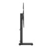 Maclean universal TV stand, for RTV cabinet, stand, max. 40kg, max. VESA 400x400, height and angle adjustment, for 32-65" TV, MC-1240