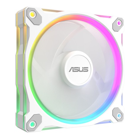 ASUS Prime MR120 Fan ARGB Reverse White Computer case 12 cm