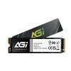 SSD|AGI|600xTBW rating|MTBF 1600000 h|Read speed 4700 MB/s|Write speed 2800 MB/s|NVMe Yes|PCI Express 4.0|M.2|1000 GB|AGI1T0G43AI818-CB