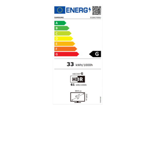 Samsung | Flat Monitor | LS32BG700EUXEN ...