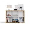 MALAX MINI 2X3 ARTISAN/WHITE BOOKCASE
