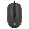 MOUSE DEFENDER ALPHA MB-507 OPTICAL 1000dpi 3P BLACK SILENT CLICK