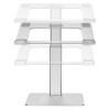 Gembird NBS-D1-02 laptop stand Silver 39.6 cm (15.6")