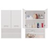 Topeshop POLA MINI DK BIEL bathroom storage cabinet White