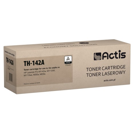 Actis TH-142A Toner (replacement HP 142A W1420A, Standard; 950 pages; Black)