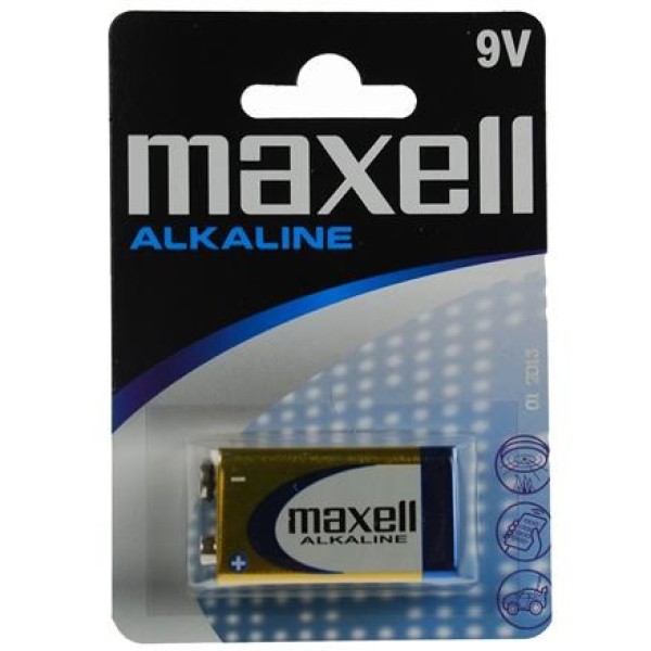 MAXELL battery Alkaline 9V, 6LR61, 1 ...