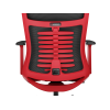 Genesis Ergonomic Chair Astat 700 Base material Aluminum; Castors material: Nylon with CareGlide coating | 700 | Black/Red