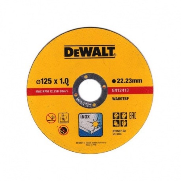 DeWALT DT3507-QZ angle grinder accessory Cutting ...