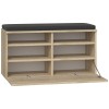 Topeshop RIVA SZAFKA SONOMA shoe organizer Closed Oak