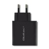Qoltec 51717 Charger | 45W | 5-20V | 2.25-3A | USB type C PD | USB | Black